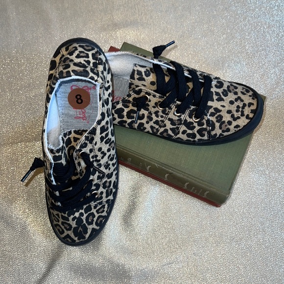 Jellypop Shoes New Leopard Tennis Shoes Poshmark
